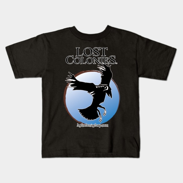 Raven Kids T-Shirt by LostColoniesLarp